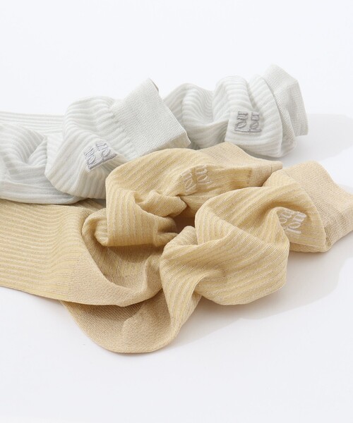 NOLLEY’S（ノーリーズ）の「【nolnol/ノルノル】ラメシアーソックス（ソックス/靴下・レディース・ゴールド/シルバー・FREE）」の12枚目の写真