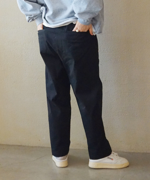 JOURNAL STANDARD LUXE（ジャーナルスタンダード　ラックス）の「ツイル サルエルパンツ（その他パンツ・レディース・ブラウン系その他/ブラック・SMALL/MEDIUM/LARGE）」の3枚目の写真