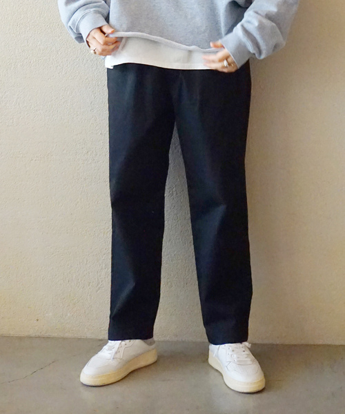 JOURNAL STANDARD LUXE（ジャーナルスタンダード　ラックス）の「ツイル サルエルパンツ（その他パンツ・レディース・ブラウン系その他/ブラック・SMALL/MEDIUM/LARGE）」の4枚目の写真