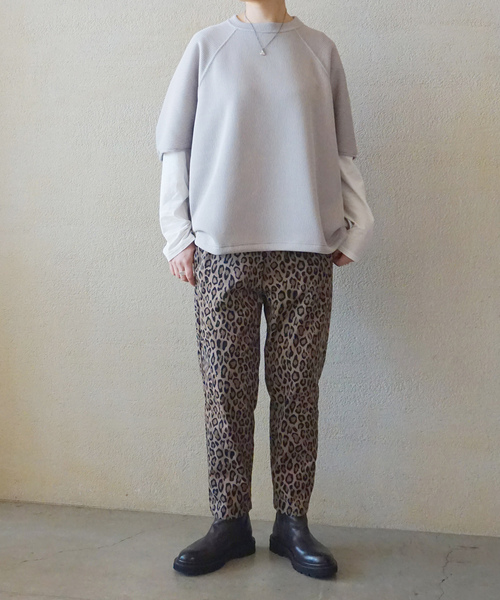 JOURNAL STANDARD LUXE（ジャーナルスタンダード　ラックス）の「ツイル サルエルパンツ（その他パンツ・レディース・ブラウン系その他/ブラック・SMALL/MEDIUM/LARGE）」の6枚目の写真