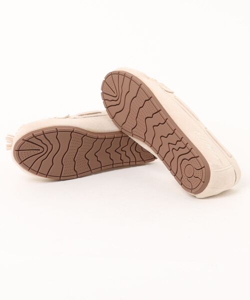 Kahiko(カヒコ)の「【Kahiko】ホロムアモカシン(モカシン/デッキシューズ・レディース・ベージュ/キャメル・M/L)」の4枚目の写真