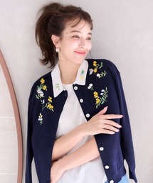 Chesty（チェスティー）の「ミモザポロカーディガン（カーディガン/ボレロ）」