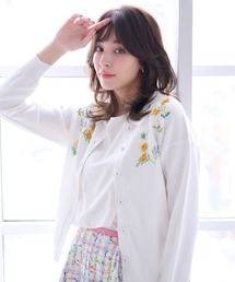 Chesty（チェスティー）の「ミモザポロカーディガン（カーディガン/ボレロ）」