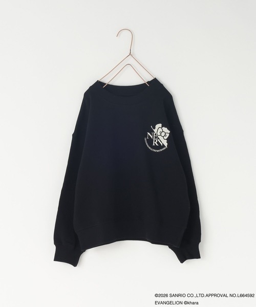 LOWRYS FARM(ローリーズファーム)の「【EVA x HELLO KITTY】スウェットプルオーバー 631264(スウェット・キッズ・グレー/ブラック/アイボリー・110cm/150cm/130cm)」の9枚目の写真