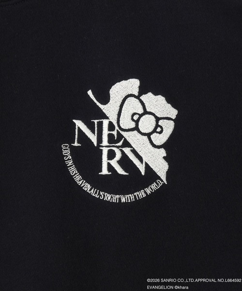 LOWRYS FARM(ローリーズファーム)の「【EVA x HELLO KITTY】スウェットプルオーバー 631264(スウェット・キッズ・グレー/ブラック/アイボリー・110cm/150cm/130cm)」の12枚目の写真