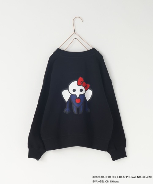 LOWRYS FARM(ローリーズファーム)の「【EVA x HELLO KITTY】スウェットプルオーバー 631264(スウェット・キッズ・グレー/ブラック/アイボリー・110cm/150cm/130cm)」の15枚目の写真