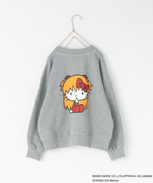 LOWRYS FARM(ローリーズファーム)の「【EVA x HELLO KITTY】スウェットプルオーバー 631264(スウェット・キッズ・グレー/ブラック/アイボリー・110cm/150cm/130cm)」の21枚目の写真