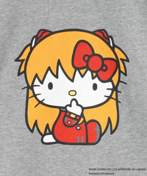 LOWRYS FARM(ローリーズファーム)の「【EVA x HELLO KITTY】スウェットプルオーバー 631264(スウェット・キッズ・グレー/ブラック/アイボリー・110cm/150cm/130cm)」の22枚目の写真