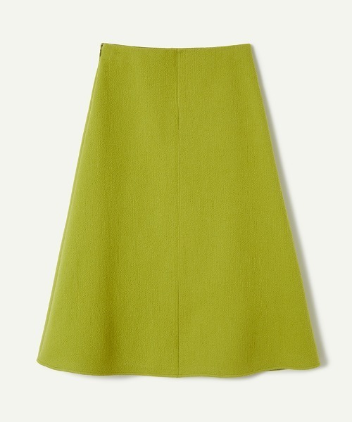 leinwande(ラインヴァンド)の「【leinwande】Wool Skirt(スカート・レディース・ライム・SMALL/MEDIUM)」の2枚目の写真