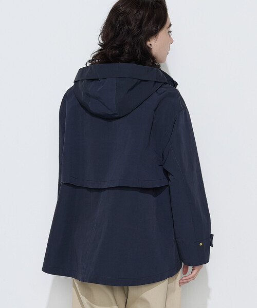 K.T KIYOKO TAKASE(キヨコタカセ)の「コットンナイロングログラン撥水加工 アノラックブルゾン(その他アウター・レディース・グレイッシュベージュ/ピンク系その他/ネイビー・7号/9号)」の5枚目の写真