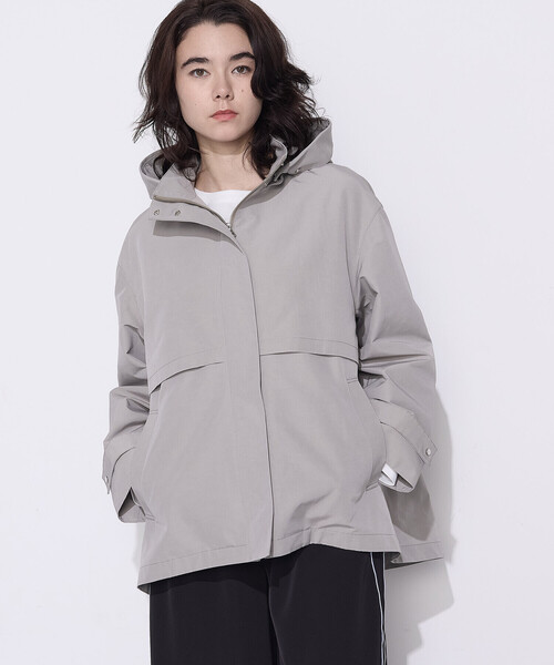 K.T KIYOKO TAKASE(キヨコタカセ)の「コットンナイロングログラン撥水加工 アノラックブルゾン(その他アウター・レディース・グレイッシュベージュ/ピンク系その他/ネイビー・7号/9号)」の22枚目の写真