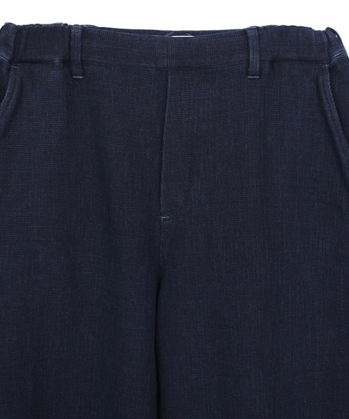 KOZABURO(コウザブロウ)の「【KOZABURO/コウザブロウ】TAPERED EASY PANTS(その他パンツ・メンズ・インディゴブルー/ブラック・2/1)」の8枚目の写真