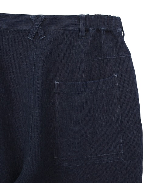 KOZABURO(コウザブロウ)の「【KOZABURO/コウザブロウ】TAPERED EASY PANTS(その他パンツ・メンズ・インディゴブルー/ブラック・2/1)」の10枚目の写真