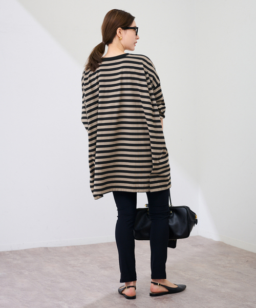≪追加≫ONIT/オニット 別注OVERSIZE BORDER LS（Tシャツ/カットソー