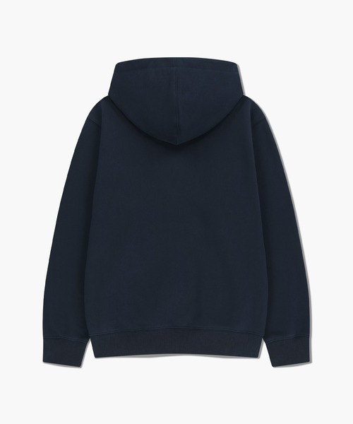 MARITHE + FRANCOIS GIRBAUD(マリテフランソワジルボー)の「VINTAGE STAMP GRAPHIC HOODIE (BRUSHED)(パーカー・レディース・ネイビー/オートミール・X-LARGE/LARGE/MEDIUM/SMALL)」の16枚目の写真