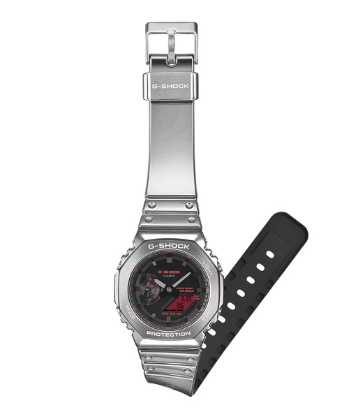G-SHOCK(ジーショック)の「G-SHOCK/ジーショック 腕時計 GM-2100YRA-8AJF(アナログ腕時計・メンズ・シルバー・FREE)」の3枚目の写真
