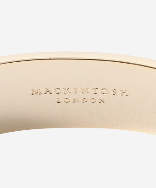 MACKINTOSH LONDON（マッキントッシュ ロンドン）の「【婦人画報4月号掲載】リザードエンボスレザーバングル（バングル/リストバンド・レディース・グリーン/ホワイト系その他/ベージュ・FREE）」の6枚目の写真
