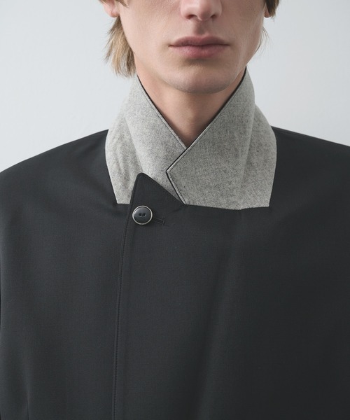 STUDIOUS（ステュディオス）の「【STUDIOUS】Double Breasted Jacket（テーラードジャケット・メンズ・ブラック系2/ダークグレー/ブラック・1/2）」の13枚目の写真