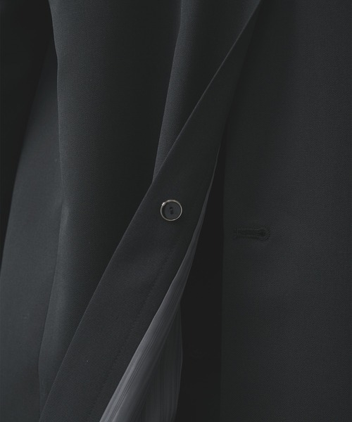 STUDIOUS（ステュディオス）の「【STUDIOUS】Double Breasted Jacket（テーラードジャケット・メンズ・ブラック系2/ダークグレー/ブラック・1/2）」の19枚目の写真