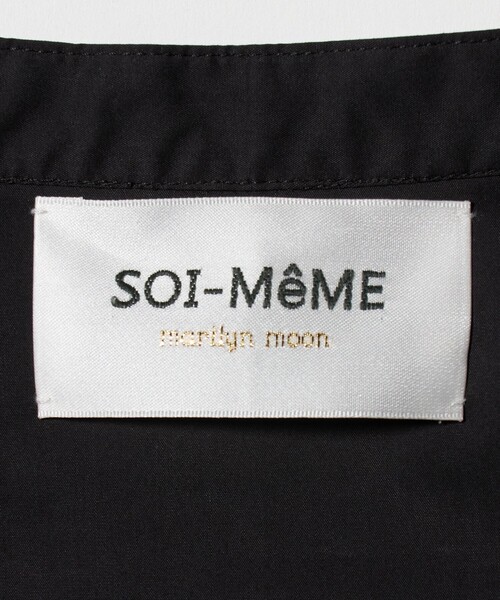 Marilyn Moon（マリリンムーン）の「＜Marilyn Moon＞タックプリーツ ブラウス（シャツ/ブラウス・レディース・ホワイト/ブラック・FREE）」の12枚目の写真