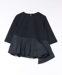 QUEENS COURT（クイーンズコート）の「ダブルクロスストレッチペプラムブラウス≪洗濯機で洗える≫（シャツ/ブラウス）」