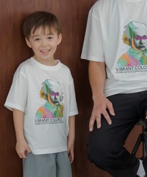 MAKE YOUR DAY（メイクユアデイ）の「アート×アインシュタイン半袖Tシャツ■80～140cm（Tシャツ/カットソー）」