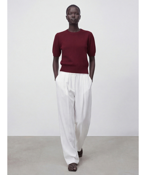 ACUD(アクド)の「Barrel Bending Pants _White(スラックス・レディース・ホワイト・SMALL/MEDIUM)」の5枚目の写真