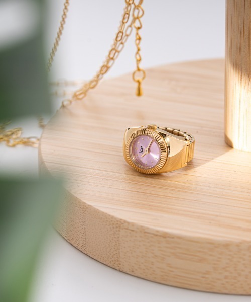 ICE WATCH(アイスウォッチ)の「「Ice-Watch アイスウォッチ」Chouchou リングウォッチ 全6色(リング・レディース・ターコイズブルー/シルバー/グリーン/ピンク/ゴールド/ピンクゴールド・FREE)」の3枚目の写真
