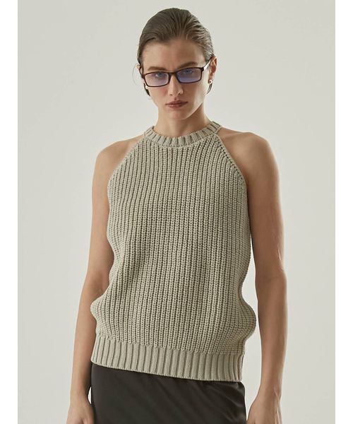 COTTON KNIT TANK TOP 【公式通販】