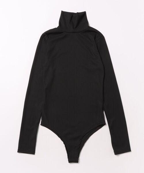 Burner(バーナー)の「【lux sea jewelry(ラックス・シー・ジュエリー)】ハイネック 長袖 ボディスーツ lux-swim-4-11【RBTS】(Tシャツ/カットソー・レディース・ブラック/オフホワイト/グレー・M/S)」の3枚目の写真