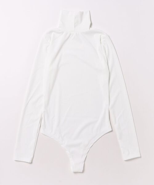 Burner(バーナー)の「【lux sea jewelry(ラックス・シー・ジュエリー)】ハイネック 長袖 ボディスーツ lux-swim-4-11【RBTS】(Tシャツ/カットソー・レディース・ブラック/オフホワイト/グレー・M/S)」の4枚目の写真