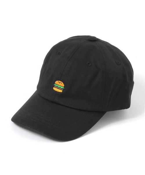 LAKOLE（ラコレ）の「ジャンクフード刺繍キャップ/639393（キャップ・メンズ・グレー/レッド/アイボリー/ブラック・9）」の7枚目の写真