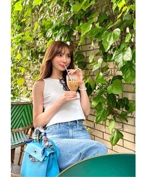 LUDICRUM（ルーディクルム）の「Rib cut short tank top（タンクトップ）」