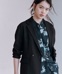 メッシュ Wブレストジャケット