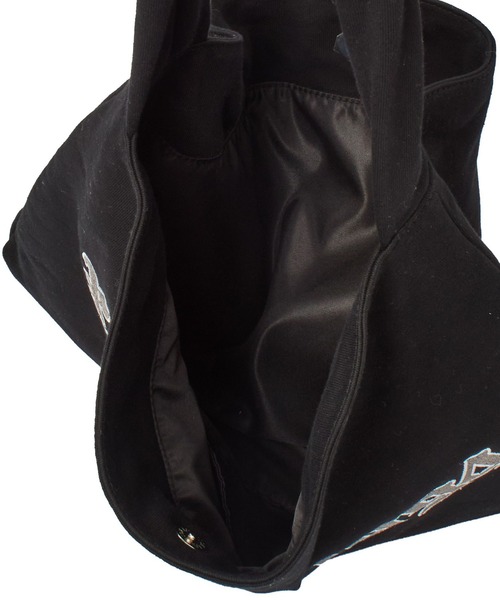 X-girl(エックスガール)の「SWEAT SHOULDER BAG(ショルダーバッグ・レディース・ブラック/アッシュ・ONE SIZE)」の17枚目の写真