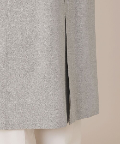 MACKINTOSH LONDON（マッキントッシュ ロンドン）の「リネンレーヨンストレッチジレ（ベスト・レディース・グレー系その他2・40/38）」の9枚目の写真