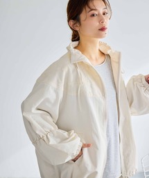 studio CLIP | レースシャーリングブルゾン(ブルゾン)