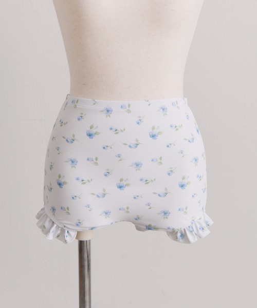 OLIVE des OLIVE（オリーブデオリーブ）の「フリルチュニックswimwear（水着・レディース・オフホワイト/ホワイト/ブラック・FREE）」の16枚目の写真