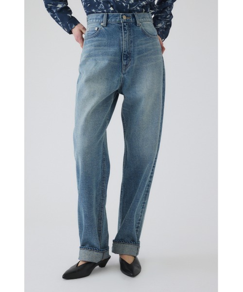 RIM.ARK(リムアーク)の「Hidden detail JEANS ヒドゥン ディテール ジーンズ(デニムパンツ・レディース・ライトブルー/ブルー・36/38)」の19枚目の写真