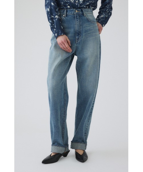 RIM.ARK(リムアーク)の「Hidden detail JEANS ヒドゥン ディテール ジーンズ(デニムパンツ・レディース・ライトブルー/ブルー・36/38)」の18枚目の写真