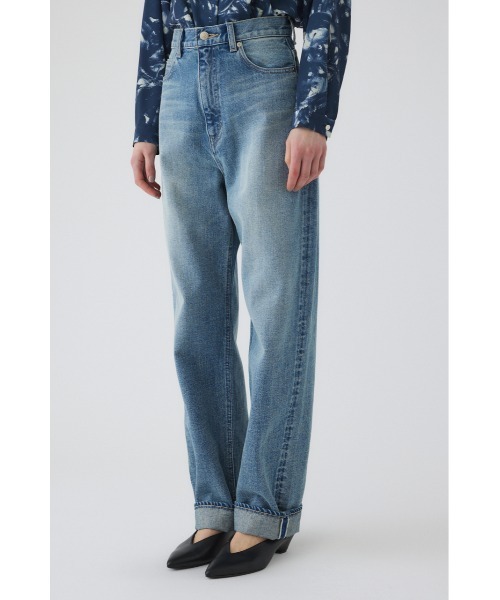 RIM.ARK(リムアーク)の「Hidden detail JEANS ヒドゥン ディテール ジーンズ(デニムパンツ・レディース・ライトブルー/ブルー・36/38)」の16枚目の写真