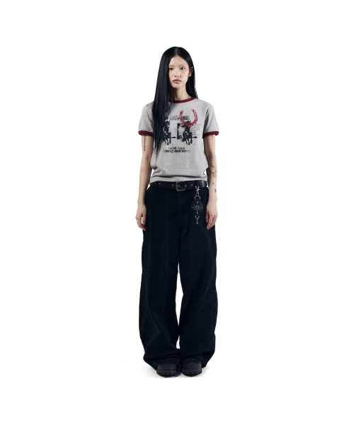 AAKAM(アーカム)の「Horseshoe Ringer Top (Gray)(Tシャツ/カットソー・レディース・その他・1/2)」の16枚目の写真