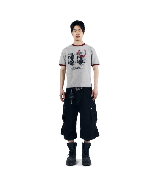 AAKAM(アーカム)の「Horseshoe Ringer Top (Gray)(Tシャツ/カットソー・レディース・その他・1/2)」の9枚目の写真