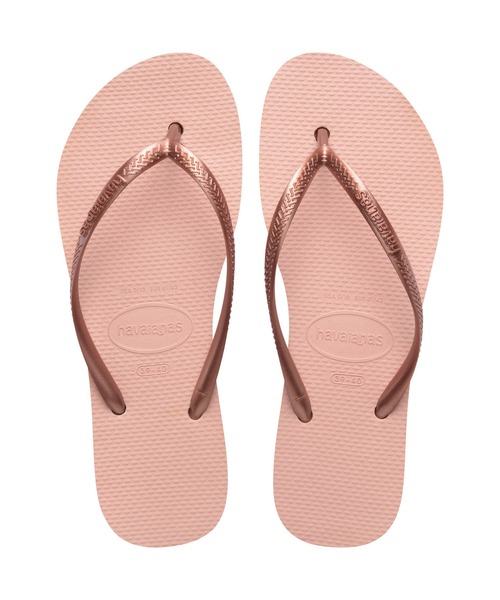 havaianas(ハワイアナス)の「SLIM FLATFORM(サンダル・レディース・ベージュ/ピンク/ブラック・22cm/23cm/24.5cm/25.5cm)」の4枚目の写真