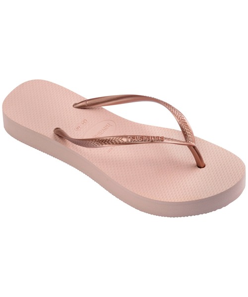 havaianas(ハワイアナス)の「SLIM FLATFORM(サンダル・レディース・ベージュ/ピンク/ブラック・22cm/23cm/24.5cm/25.5cm)」の5枚目の写真