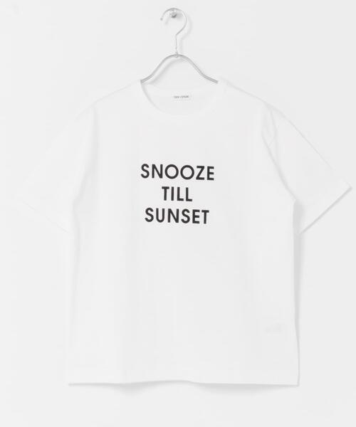 FORK&SPOON（フォークアンドスプーン）の「FORK&SPOON　フロッキーロゴショートスリーブTシャツ（Tシャツ/カットソー・レディース・グレー系その他/ブラック系その他/その他3/その他1/その他2・1）」の12枚目の写真