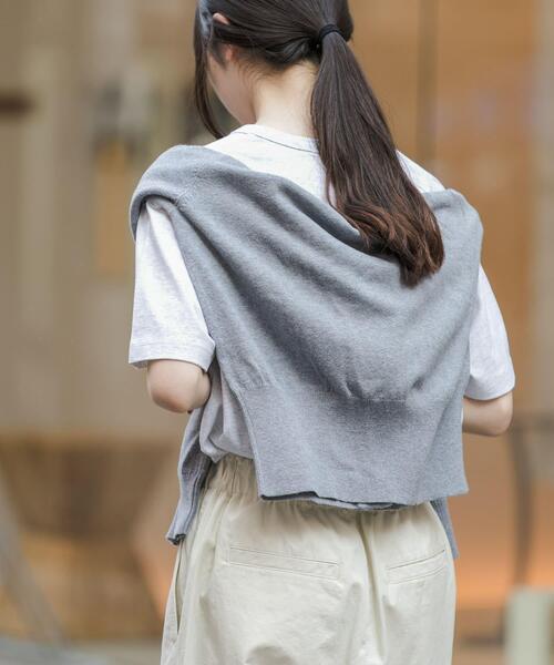 FORK&SPOON（フォークアンドスプーン）の「FORK&SPOON　フロッキーロゴショートスリーブTシャツ（Tシャツ/カットソー・レディース・グレー系その他/ブラック系その他/その他3/その他1/その他2・1）」の17枚目の写真