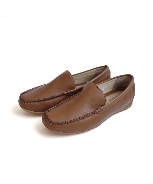 Pointer(shoes)(ポインター)の「【本革】 インヒール ローファー(ローファー・レディース・ホワイト/ネイビー/ライトグレー/ブラウン/ブラック・22cm/24cm/23cm/22.5cm/24.5cm/23.5cm/25cm)」の4枚目の写真