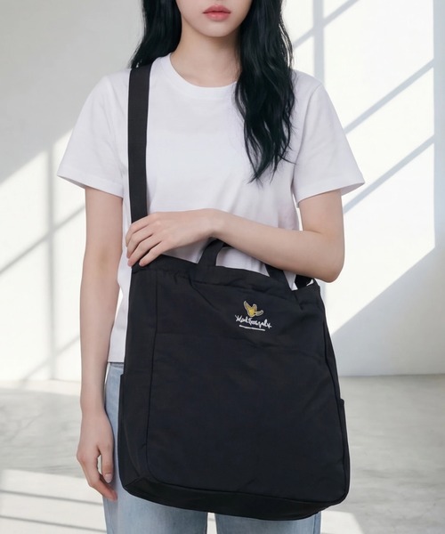 Mark Gonzales(マーク・ゴンザレス)の「【Mark Gonzales/マーク ゴンザレス】アートワークデザインコレクション 2Way トート ショルダーバッグ L(ショルダーバッグ・メンズ・ブラック系2/ブラック系1・FREE)」の20枚目の写真