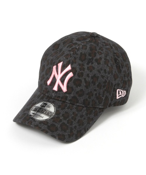 PAGEBOY(ページボーイ)の「【NEWERA】LEOPARD 9TWENTY(ハット・レディース・ベージュ/ブラック・MEDIUM)」の2枚目の写真